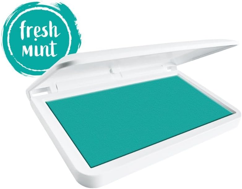 Colop Make Series, Ink Stamp Pads, with Non-Toxic Premium Ink, Water-Based Acid-Free (Fresh Mint, Make 3-3-1/2" x 6-1/4") - Image 3